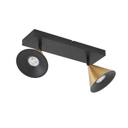 Потолочные светильники Lucande KARTIO BRASS 2