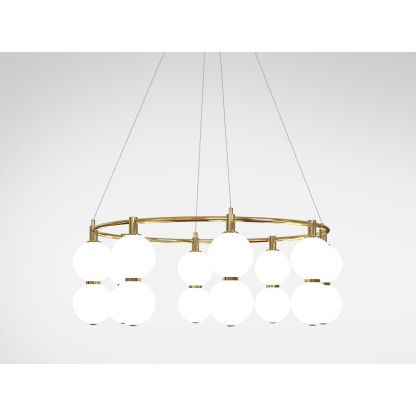 Подвесные светильники Marc Wood Studio ECHO CHANDELIER CIRCULAR SMALL