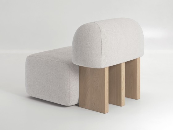 Маленькие Кресло Secolo YEMENI