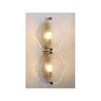 Бра - настенная лампа Patinas Lighting HEXXA WALL LIGHT 02 LIN