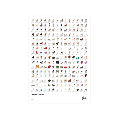 Плакаты Vitra CHAIR COLLECTION POSTER