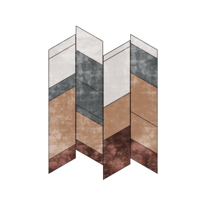 Ковер Sirecom Tappeti TANGRAM CATHEDRAL