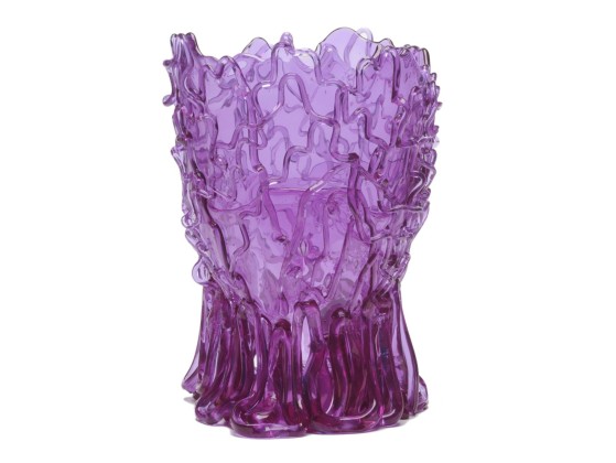 Ваза прозрачный фиолетовый Corsi Design MEDUSA