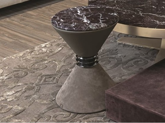 Столик в обивке нубук Longhi ANGIE