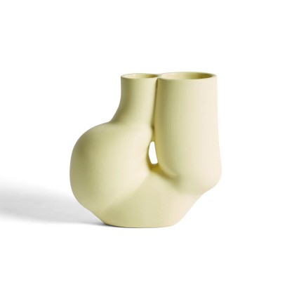 Ваза In Stock HAY - W&amp;S VASE CHUBBY SOFT YELLOW