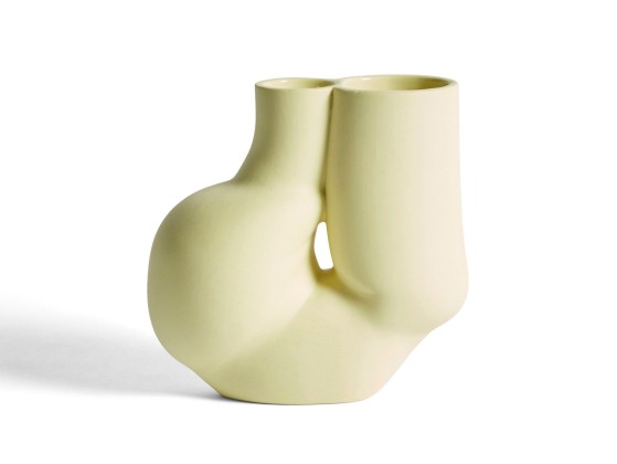 Ваза In Stock HAY - W&amp;S VASE CHUBBY SOFT YELLOW