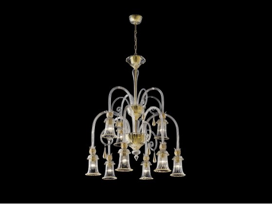 Подвесные светильники Wave Murano Glass SATIE