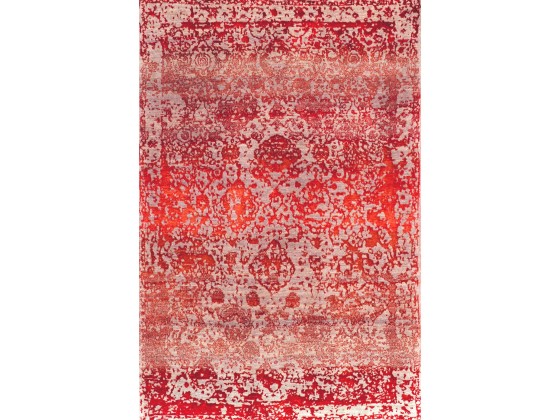 Ковер Zollanvari ABRASHED FLORAL CARTOUCHES IN WINE ON SILVER GREY