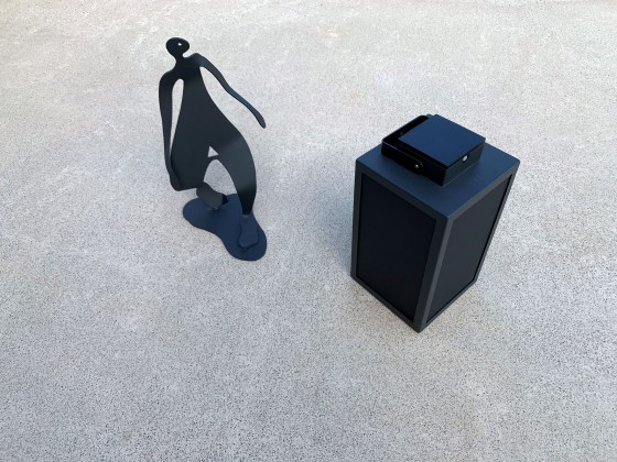 Фонари LYX Luminaires LAS 500 NOIRE