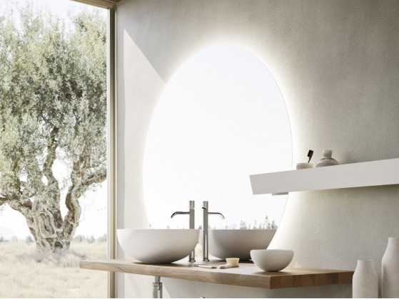 Зеркало для ванной комнаты Arbi Arredobagno SUNSET