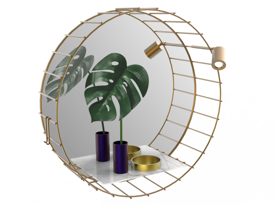 Зеркало Il Bronzetto CAGE 07 Extra A