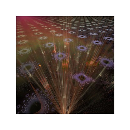 Плакат ARTDESIGNBOX FIELD OF METALLIC FLOWERS