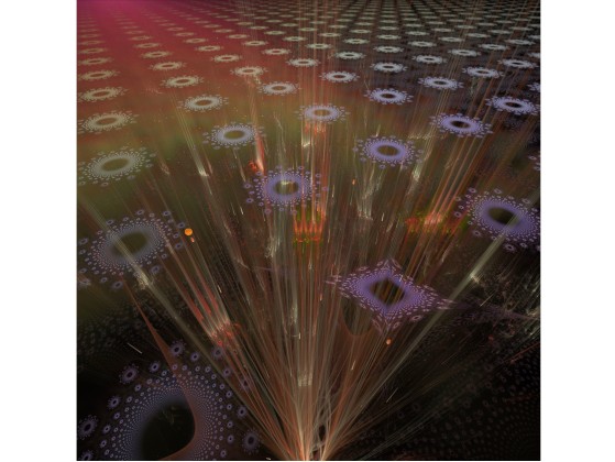 Плакат ARTDESIGNBOX FIELD OF METALLIC FLOWERS