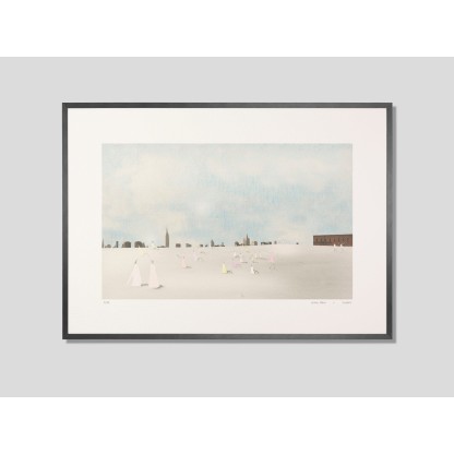 Плакат DESPLANS ROOFTOP IN NEW-YORK