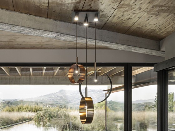 Подвесные светильники RIFLESSI LED LOOP S