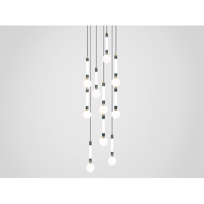 Подвесные светильники Marc Wood Studio GREENSTONE CLUSTER 7