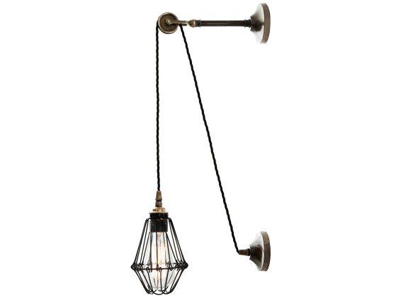Бра - настенная лампа Mullan Lighting APOCH PULLEY CAGE WALL LIGHT