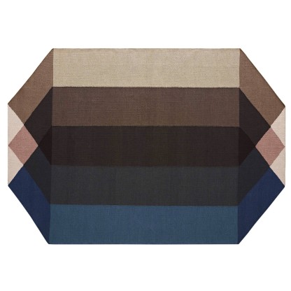 Садовый коврик GAN DIAMOND BLUE-BROWN