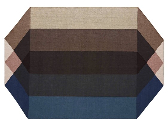 Садовый коврик GAN DIAMOND BLUE-BROWN