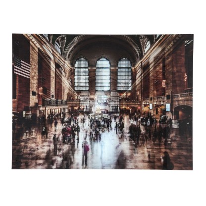 Печатает на стекле KARE Design GRAND CENTRAL STATION
