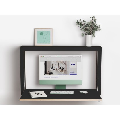 Секретеры AMBIVALENZ FLPPS BOX DESK 100x60x20 - BLACK