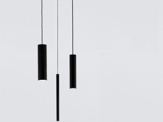 Подвесные светильники In Stock ONOK - TUBE 25 COPPER/BLACK 4000 K