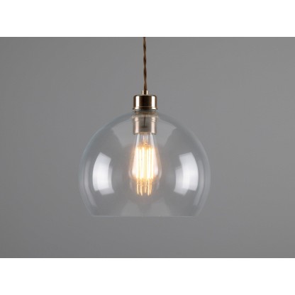 Подвесные светильники Mullan Lighting EDEN 250MM CLEAR SPHERE PENDANT