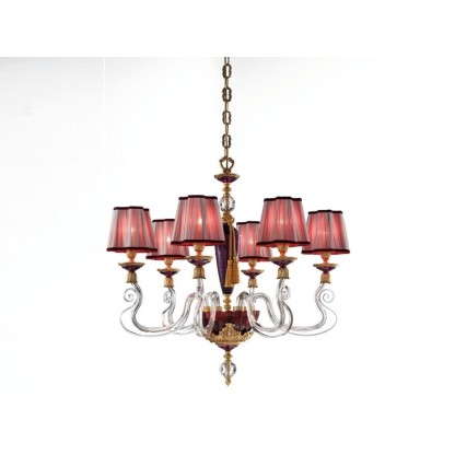 Подвесные светильники Euroluce Lampadari BAROCCO L6 SHADE