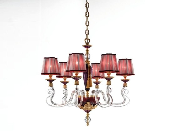 Подвесные светильники Euroluce Lampadari BAROCCO L6 SHADE