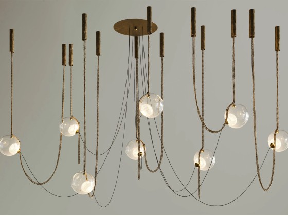 Подвесные светильники Larose Guyon ABYSSE-08