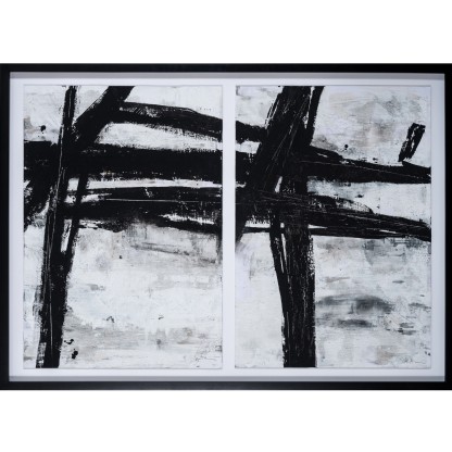 Картина NOVOCUADRO ART COMPANY Black Abstraction