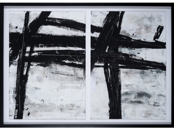 Картина NOVOCUADRO ART COMPANY Black Abstraction