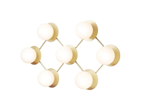 Бра - настенная лампа Nuura LIILA 7 OPAL