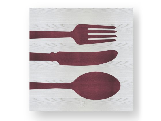 Картина LIGNIS® CUTLERY COLORS