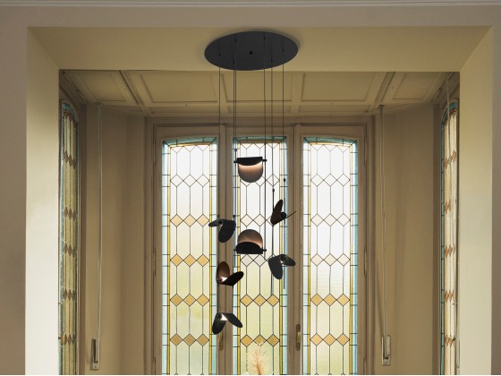 Подвесной светильник фабрика OliveLab модель ALI DI LUCE