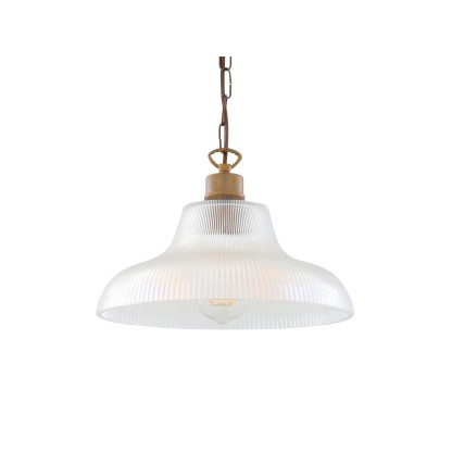 Подвесные светильники Mullan Lighting LONDON 30CM PRISMATIC RAILWAY PENDANT