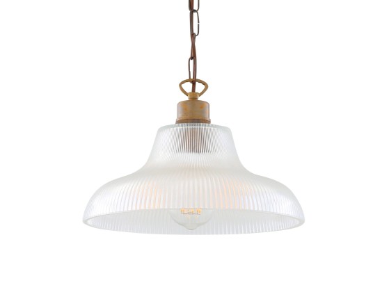 Подвесные светильники Mullan Lighting LONDON 30CM PRISMATIC RAILWAY PENDANT