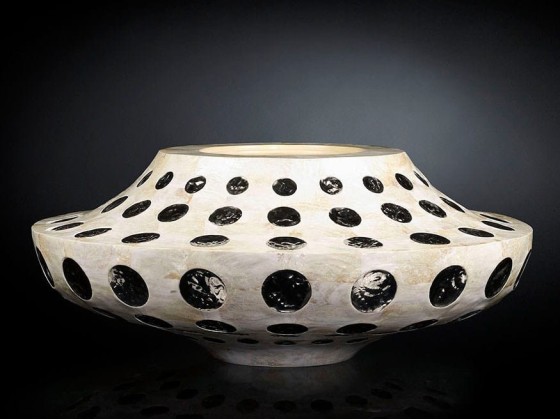 Ваза VGnewtrend BOWL OVATION KABIBE