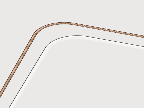 Потолочные светильники Lightnet LIQUID LINE QX/FX