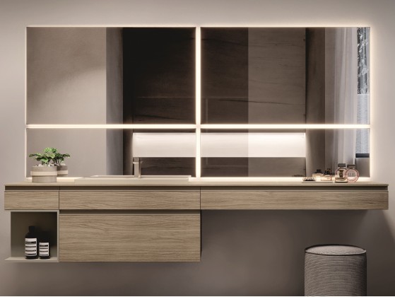 Зеркало для ванной комнаты Ideagroup SIDE