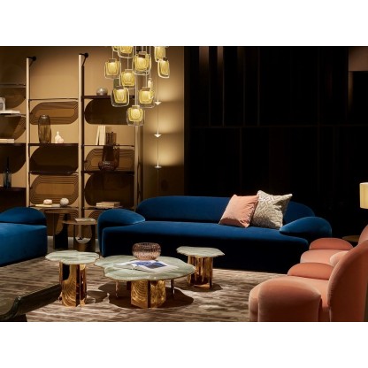 Диван в обивке бархат - Paolo Castelli AMA