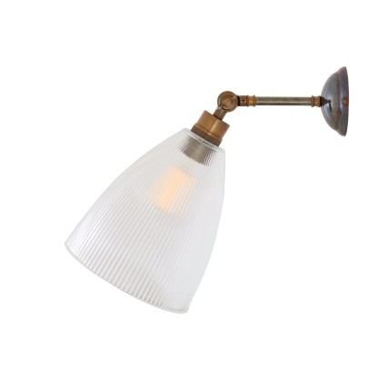 Бра - настенная лампа Mullan Lighting HALE PRISMATIC RAILWAY GLASS WALL LIGHT