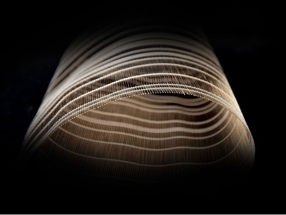 Ткани для стен Tessitura Tele Metalliche Rossi LINER BRONZE