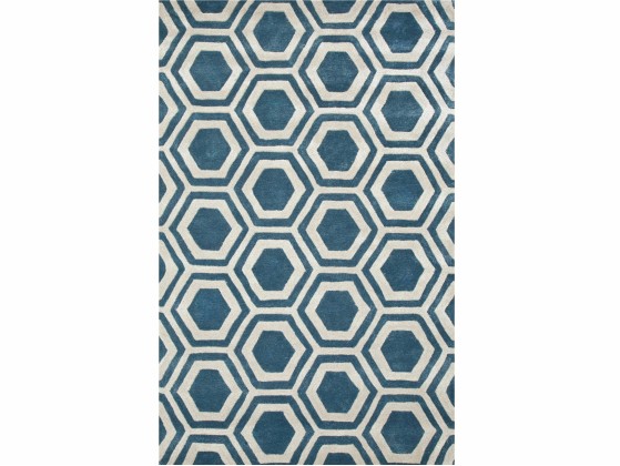 Ковер Jaipur Rugs RANCHO TAQ-378 Aegean Blue/Antique White