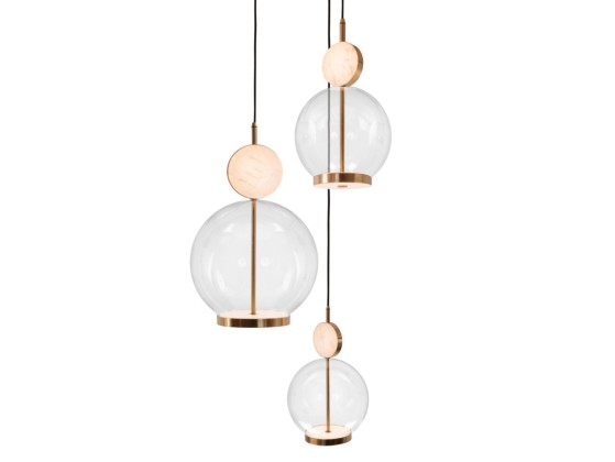 Подвесные светильники Marc Wood Studio ROSA CLUSTER 3