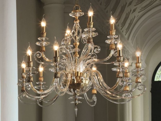 Подвесные светильники Euroluce Lampadari ALICANTE SATIN L8+4