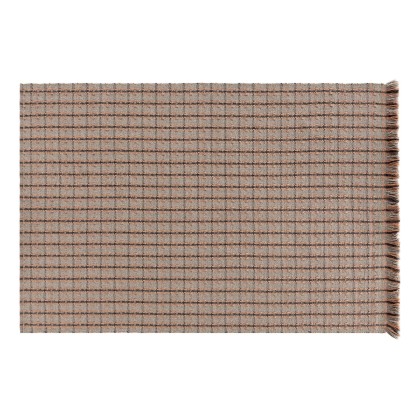 Садовый коврик GAN GARDEN LAYERS CHECKS. TERRACOTTA