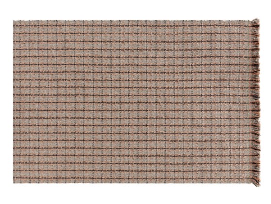 Садовый коврик GAN GARDEN LAYERS CHECKS. TERRACOTTA