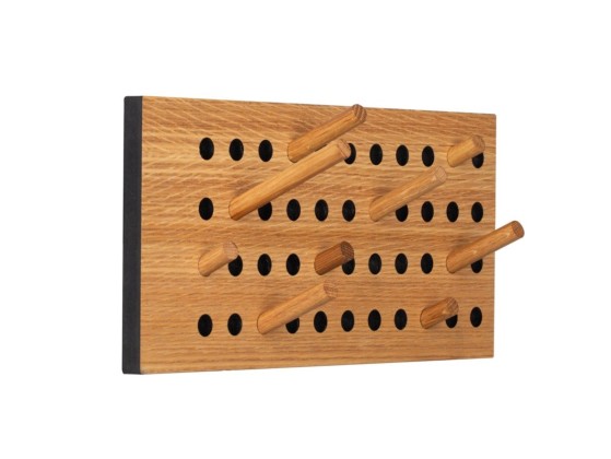 Вешалка для одежды We Do Wood SCOREBOARD SMALL HORIZONTAL OAK