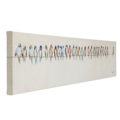 Печать на холсте KARE Design TOUCHED BIRDS MEETING